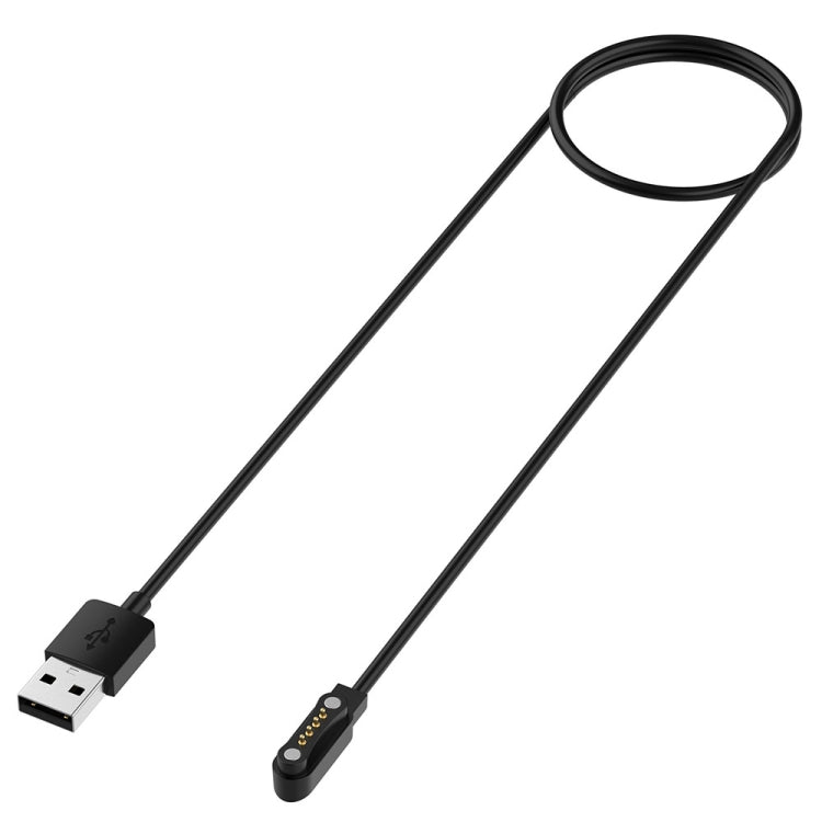 For Ticwatch GTH2 Magnetic Charger USB Smart Watch Charging Cable, Length:1m - free shipping - PMC TechLife - Order now!