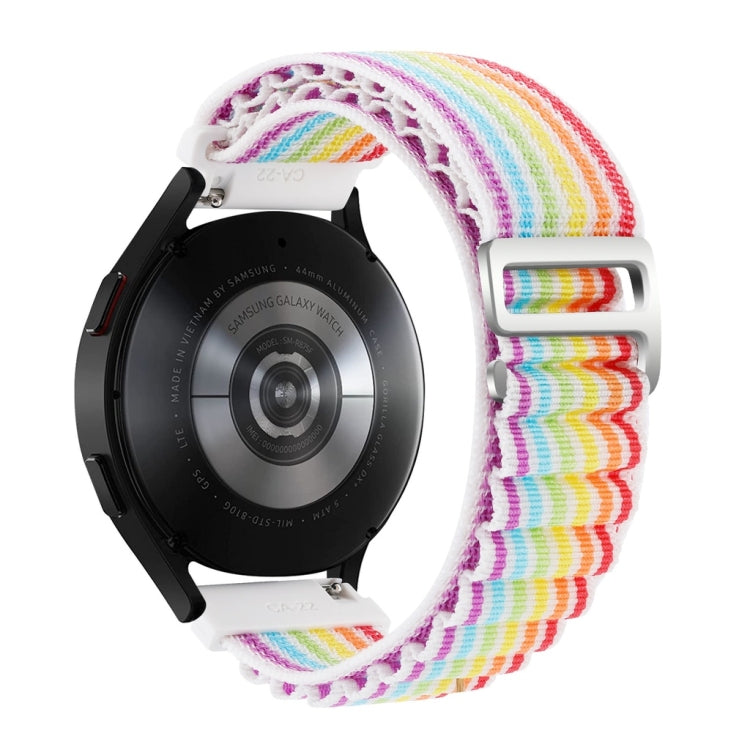 For Realme Watch 3/Amazfit GTR4/4 Pro Universal Nylon Watch Band(Colorful) - free shipping - PMC TechLife - Order now!