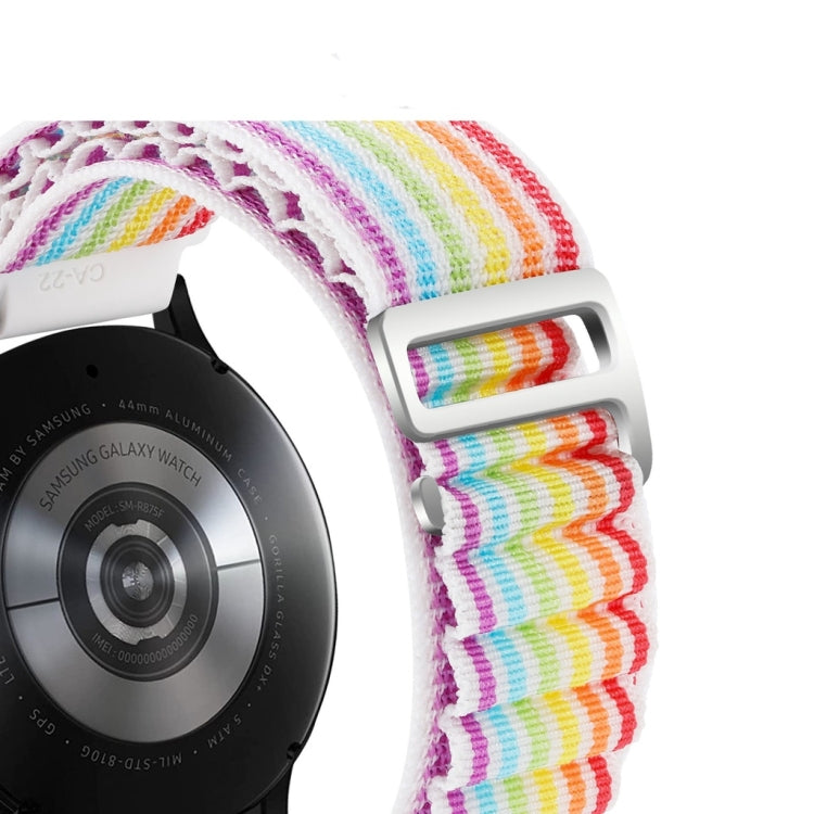 For Realme Watch 3/Amazfit GTR4/4 Pro Universal Nylon Watch Band(Colorful) - free shipping - PMC TechLife - Order now!