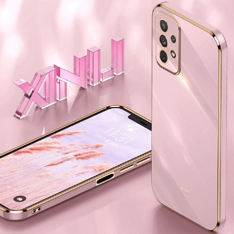 For Samsung Galaxy A13 4G XINLI Straight Edge 6D Electroplate TPU Phone Case(Celestial Blue) - free shipping - PMC TechLife - Order now!