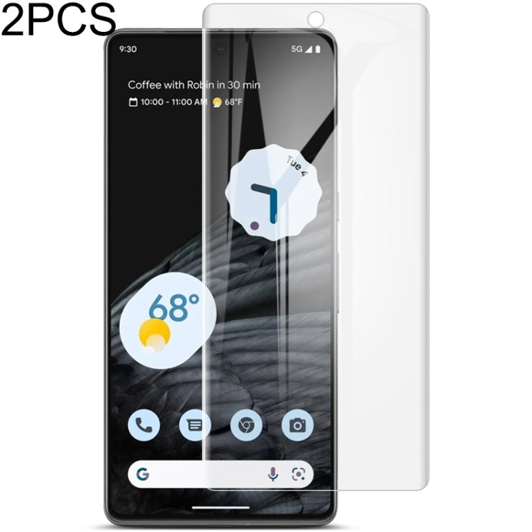 For Google Pixel 7 Pro 2pcs imak Curved Full Screen Hydrogel Film Front Protector - free shipping - PMC TechLife - Order now!