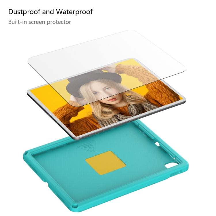 For iPad Pro 12.9 inch 2022/2021/2020/2018 EVA + PC Shockproof Tablet Case without Waterproof Frame(Glacier Green) - free shipping - PMC TechLife - Order now!