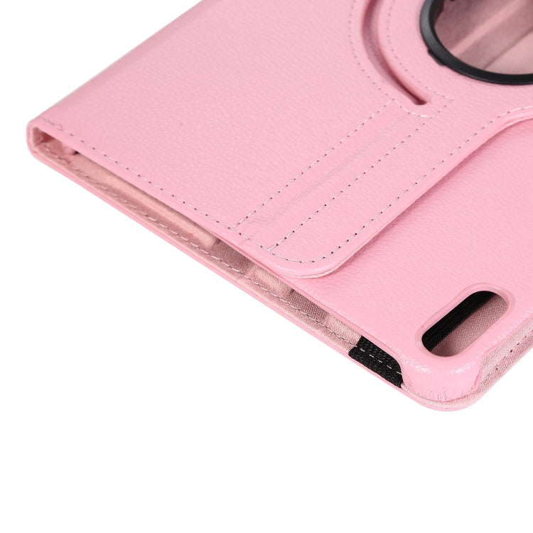 For Huawei Matepad 10.4 Litchi Texture Horizontal Flip 360 Degrees Rotation Leather Case with Holder(Black) - free shipping - PMC TechLife - Order now!