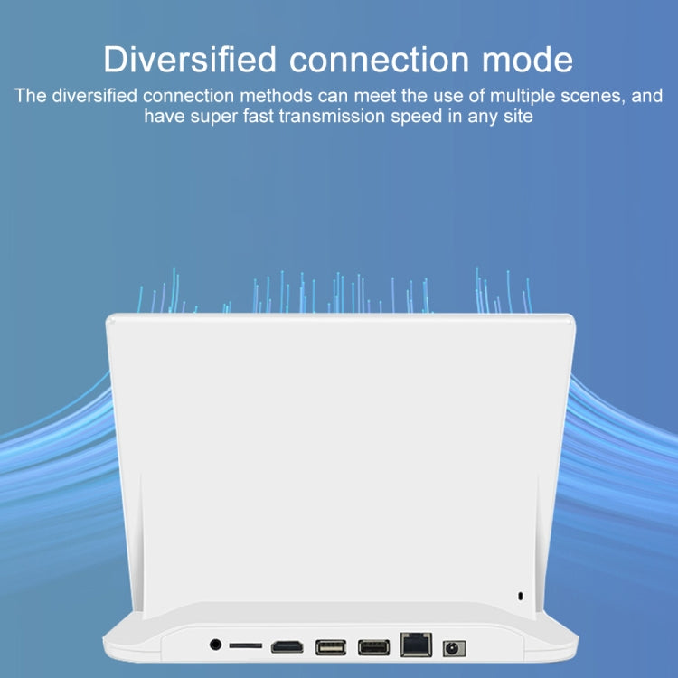 HSD1007A 10.1 inch Touch Screen All in One PC, RK3128 1GB+16GB Android 6.0, Plug:AU Plug(White) - All in One PC by PMC TechLife | Online Shopping South Africa | PMC TechLife