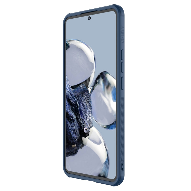 For Xiaomi 12T Pro NILLKIN PC + TPU Phone Case(Blue) - Xiaomi Cases by NILLKIN | Online Shopping South Africa | PMC TechLife | Buy Now Pay Later Mobicred