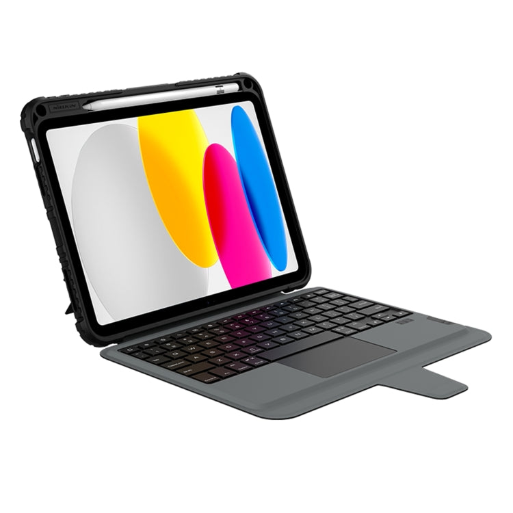 For iPad 10th Gen 10.9 2022 Nillkin Bumper Combo Keyboard Case - Universal by NILLKIN | Online Shopping South Africa | PMC TechLife