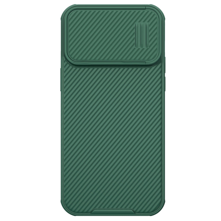 For iPhone 14 Pro Max NILLKIN CamShield S Magnetic Magsafe Case(Green) - iPhone 14 Pro Max Cases by NILLKIN | Online Shopping South Africa | PMC TechLife | Buy Now Pay Later Mobicred