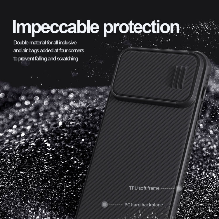 For iPhone 14 Pro Max NILLKIN CamShield S Magnetic Magsafe Case(Black) - iPhone 14 Pro Max Cases by NILLKIN | Online Shopping South Africa | PMC TechLife | Buy Now Pay Later Mobicred