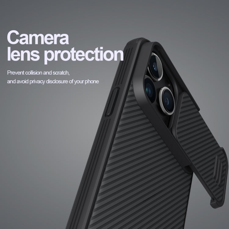 For iPhone 14 Pro Max NILLKIN CamShield S PC Phone Case(Black) - free shipping - PMC TechLife - Order now!
