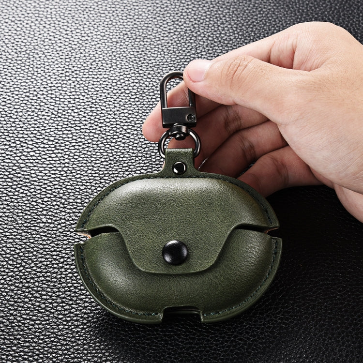 For Huawei FreeBuds Pro Business Leather Earphone Protective Case with Hook(Red) - Huawei Earphone Case by PMC TechLife | Online Shopping South Africa | PMC TechLife