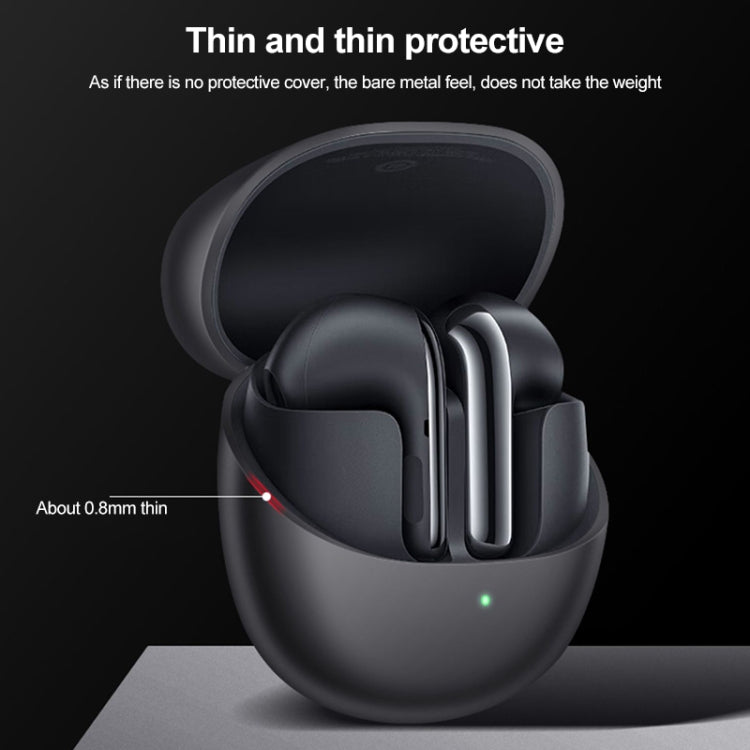 For Xiaomi Buds 4 Bluetooth Earphone Silicone Protective Case(White) - Xiaomi Earphone Case by PMC TechLife | Online Shopping South Africa | PMC TechLife