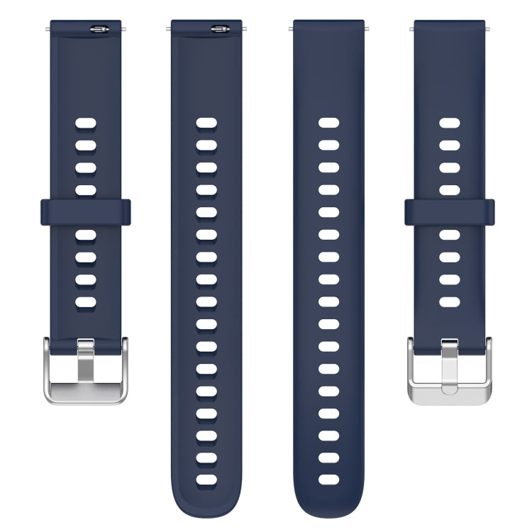For Keep Band B5 / B4 / B4 Lite 16mm Glossy Surface Silicone Watch Band(Midnight Blue) - free shipping - PMC TechLife - Order now!