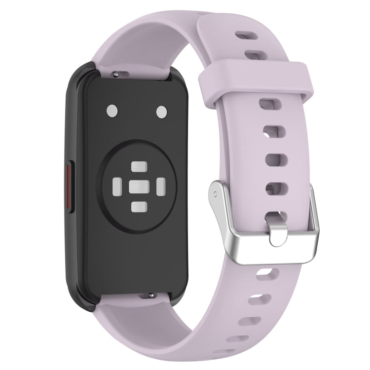 For Keep Band B5 / B4 / B4 Lite 16mm Glossy Surface Silicone Watch Band(Purple) - free shipping - PMC TechLife - Order now!