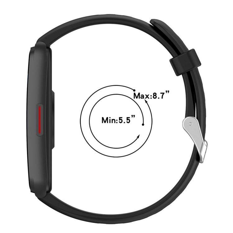 For Keep Band B5 / B4 / B4 Lite 16mm Glossy Surface Silicone Watch Band(Purple) - free shipping - PMC TechLife - Order now!