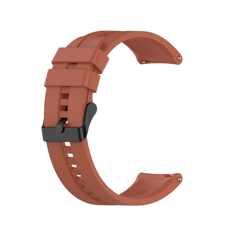 For Huawei Watch Buds 22mm Silicone Black Buckle Watch Band(Cabernet Orange) - free shipping - PMC TechLife - Order now!