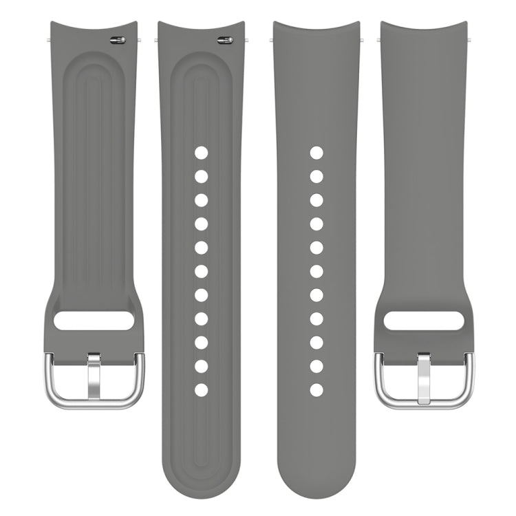 For Xiaomi Watch S2 22mm Solid Color Silicone Watch Band(Grey) - free shipping - PMC TechLife - Order now!