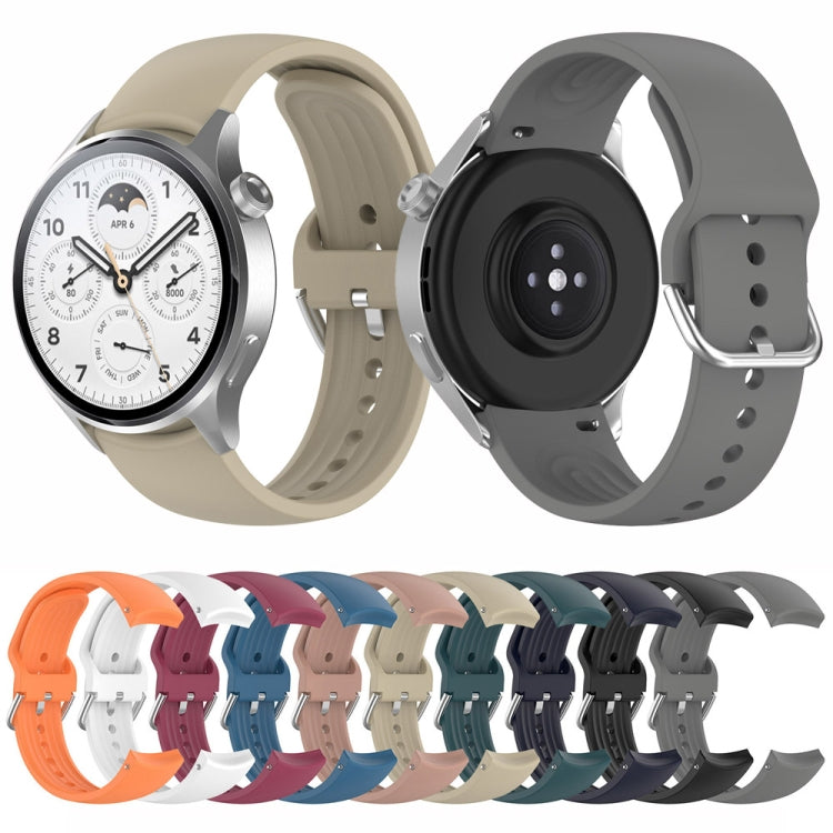 For Xiaomi Watch S2 22mm Solid Color Silicone Watch Band(Ink Blue) - free shipping - PMC TechLife - Order now!