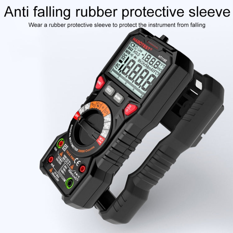 HABOTEST HT118E Handheld High-precision Full Gear Fire Prevention Digital Multimeter - free shipping - PMC TechLife - Order now!