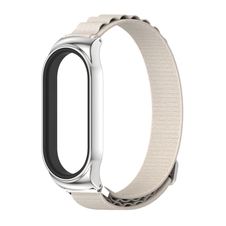 For Xiaomi Mi Band 6 / 5 / 4 / 3 MIJOBS CS Nylon Breathable Watch Band(Grey Silver) - free shipping - PMC TechLife - Order now!