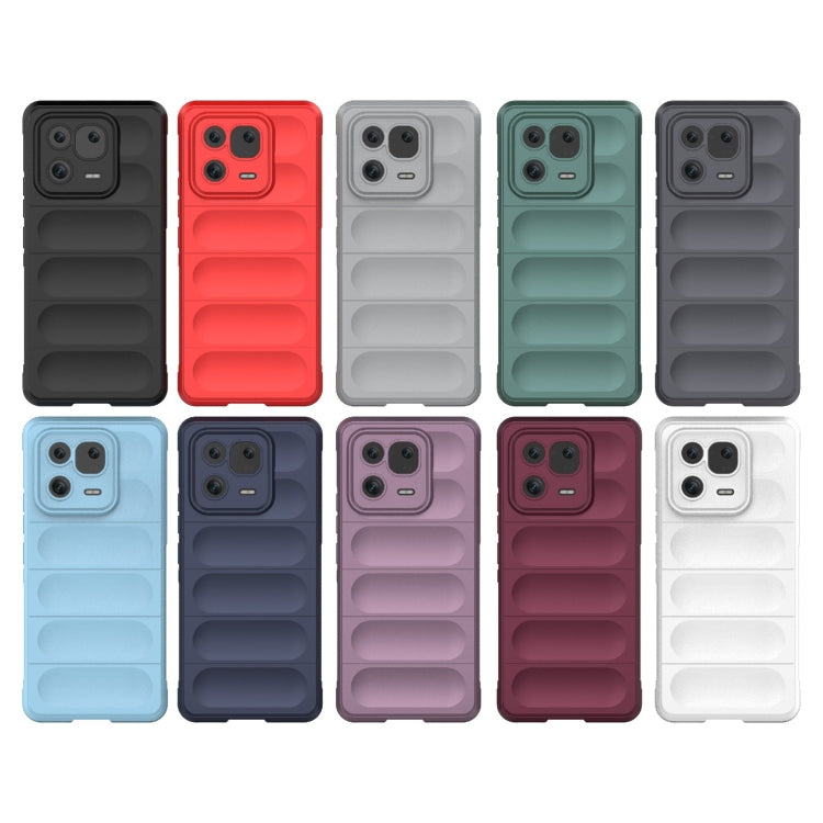 For Xiaomi 13 Pro 5G Magic Shield TPU + Flannel Phone Case(Grey) - free shipping - PMC TechLife - Order now!