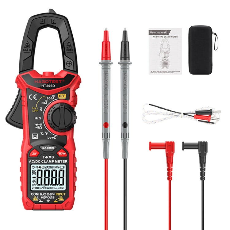 HABOTEST HT206D Clamp Type High Precision Digital Multimeter - free shipping - PMC TechLife - Order now!