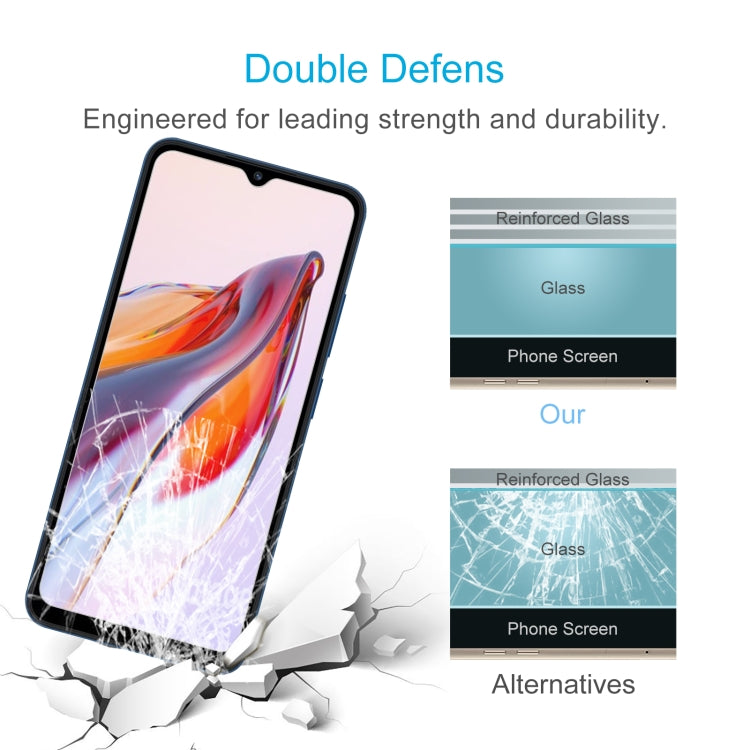 For Xiaomi Redmi 12C / Xiaomi Poco C55 10pcs 0.26mm 9H 2.5D Tempered Glass Film - free shipping - PMC TechLife - Order now!