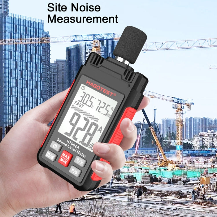 HABOTEST HT602 Multifunctional Digital Display Noise Decibel Tester - free shipping - PMC TechLife - Order now!