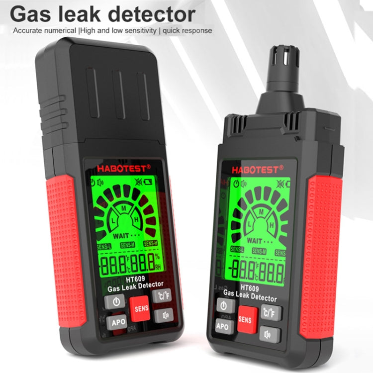 HABOTEST HT609 Portable Combustible Gas Detector - free shipping - PMC TechLife - Order now!