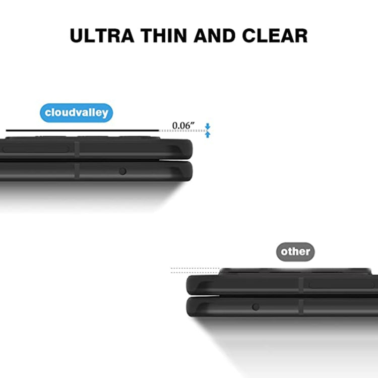 For Samsung Galaxy Z Fold3 5G Integrated Rear Camera Lens Tempered Glass Film(Black) - free shipping - PMC TechLife - Order now!