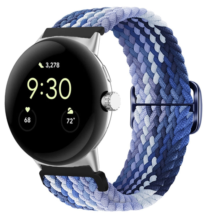 For Google Pixel Watch Buckle Nylon Braided Watch Band(Blueberry) - free shipping - PMC TechLife - Order now!