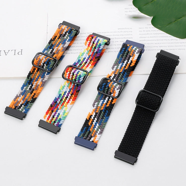 For Google Pixel Watch Buckle Nylon Braided Watch Band(Blue Pink) - free shipping - PMC TechLife - Order now!