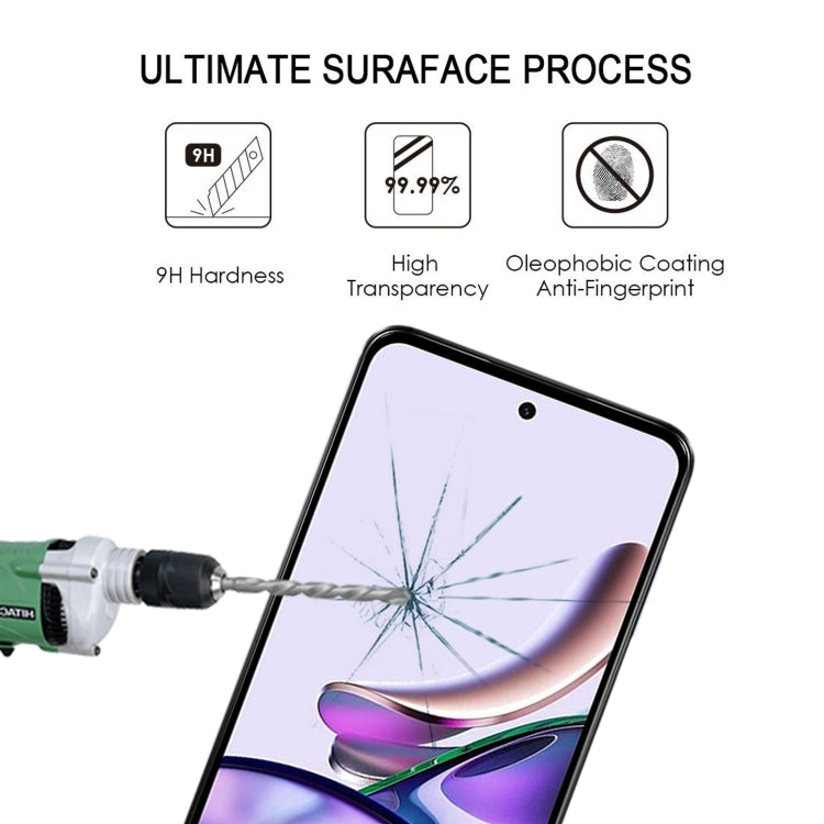 For Motorola Moto G13 Full Glue Full Cover Screen Protector Tempered Glass Film - free shipping - PMC TechLife - Order now!