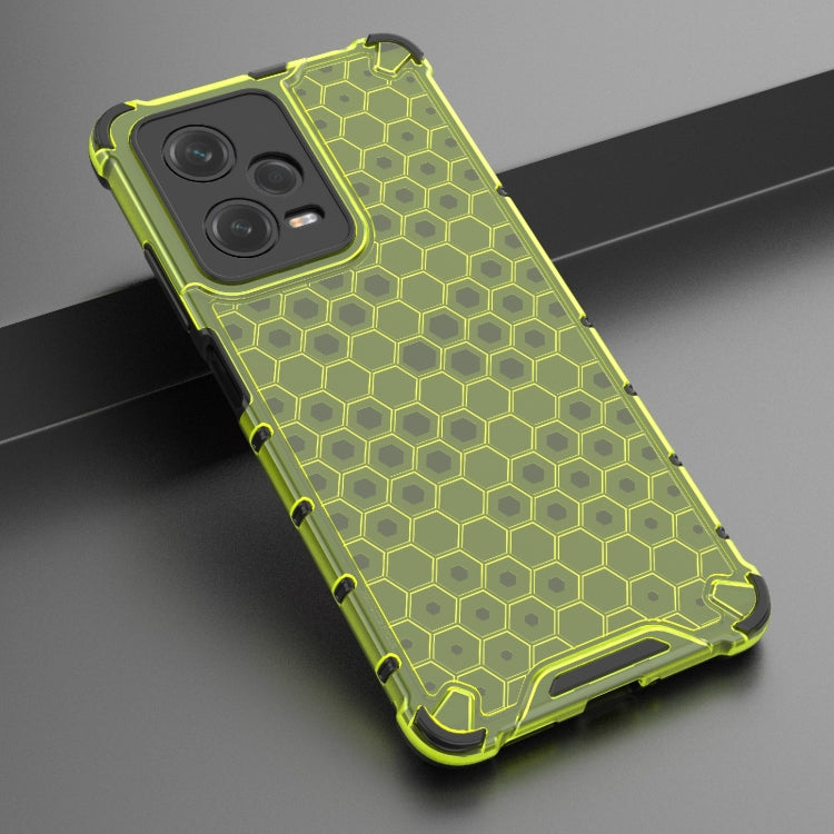 For Xiaomi Poco X5 Pro Shockproof Honeycomb PC + TPU Phone Case(Green) - free shipping - PMC TechLife - Order now!
