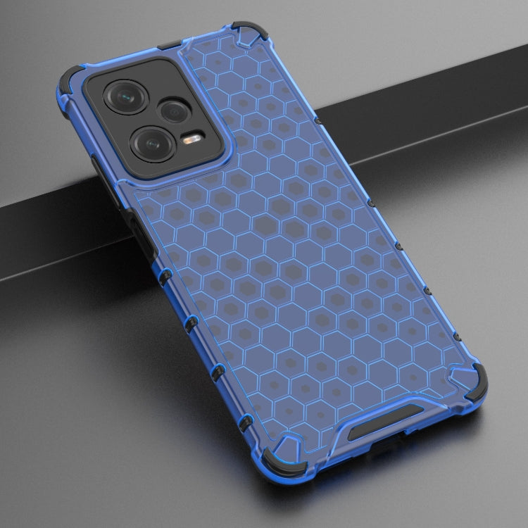 For Xiaomi Poco X5 Pro Shockproof Honeycomb PC + TPU Phone Case(Blue) - free shipping - PMC TechLife - Order now!