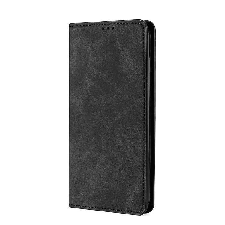 For OnePlus 11 Skin Feel Magnetic Horizontal Flip Leather Phone Case(Black) - free shipping - PMC TechLife - Order now!