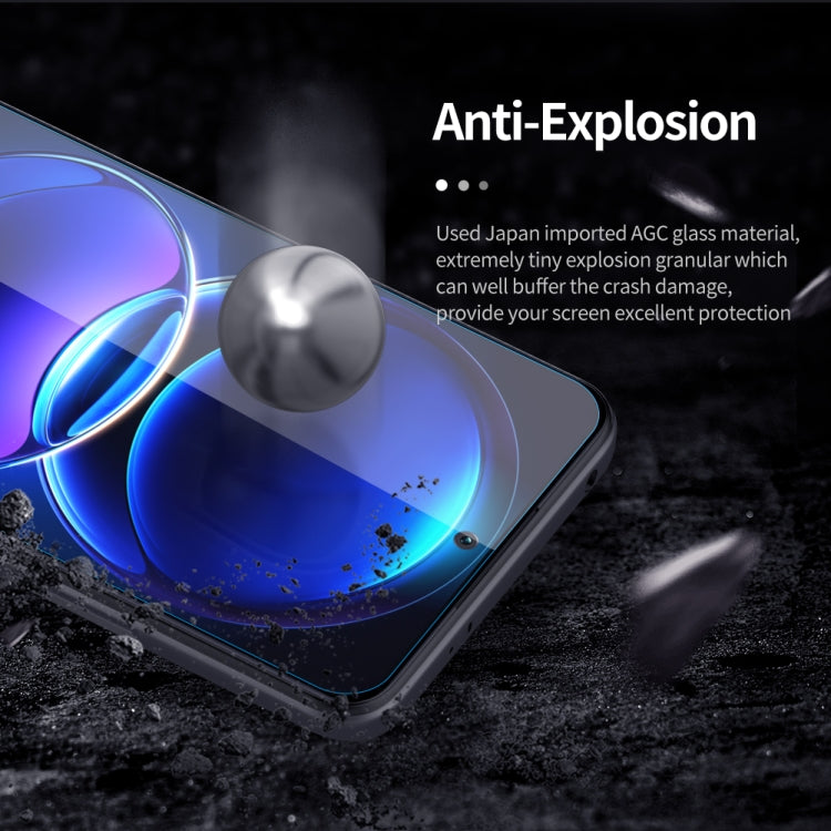 For Xiaomi Redmi Note 12 5G NILLKIN H+Pro 0.2mm 9H Explosion-proof Tempered Glass Film -  by NILLKIN | Online Shopping South Africa | PMC TechLife | Buy Now Pay Later Mobicred