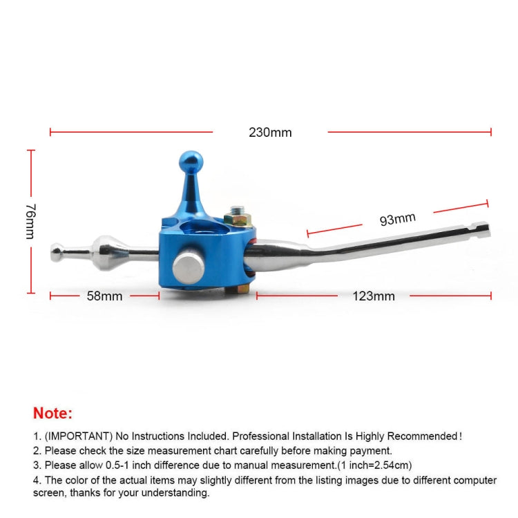 For Porsche 911 996 997 986 987 Car Modified Aluminum Gear Lever(Blue) - Shift Knob by PMC TechLife | Online Shopping South Africa | PMC TechLife