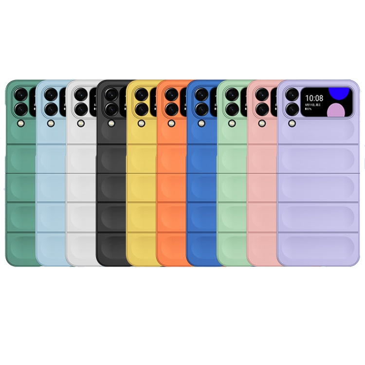 For Samsung Galaxy Z Flip4 Skin Feel Magic Shield Shockproof Phone Case(Dark Blue) - free shipping - PMC TechLife - Order now!