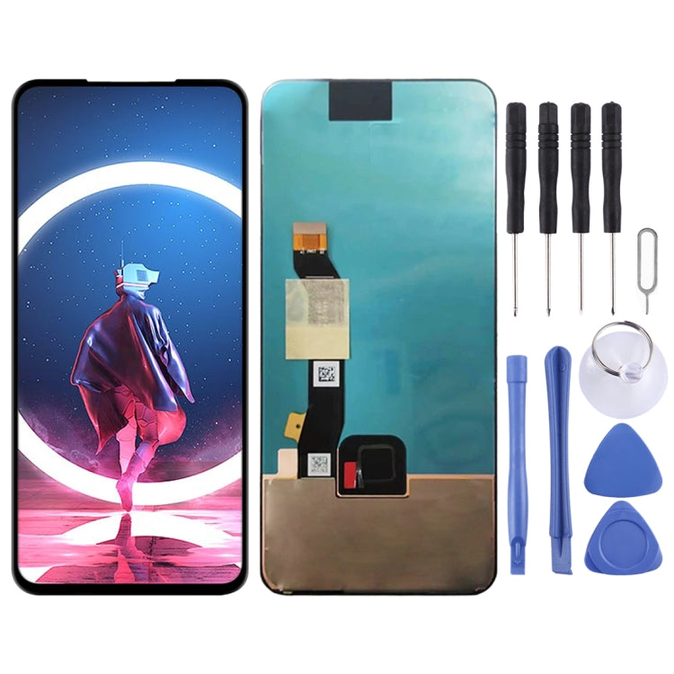 AMOLED LCD Screen For ZTE Nubia Red Magic 7 Pro NX709J with Digitizer Full Assembly(Black) - free shipping - PMC TechLife - Order now!