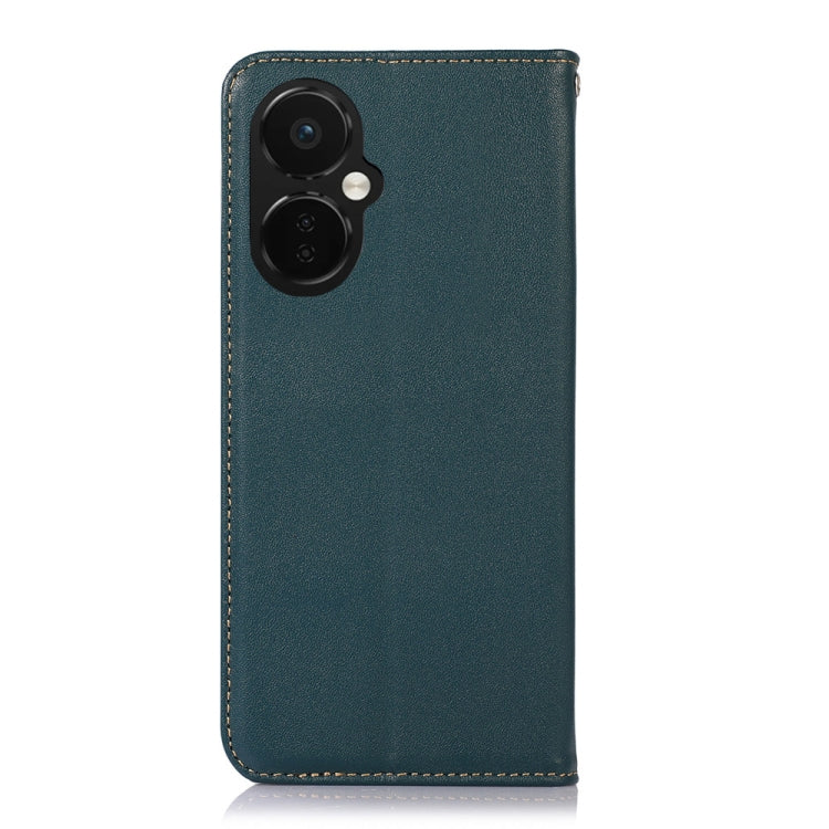 For OnePlus Nord CE 3 Lite KHAZNEH Nappa Top Layer Cowhide Leather Phone Case(Green) - free shipping - PMC TechLife - Order now!