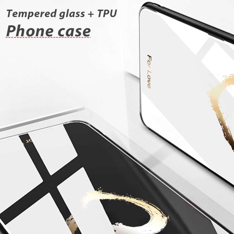 For Samsung Galaxy A34 5G Colorful Painted Glass Phone Case(Love) - free shipping - PMC TechLife - Order now!