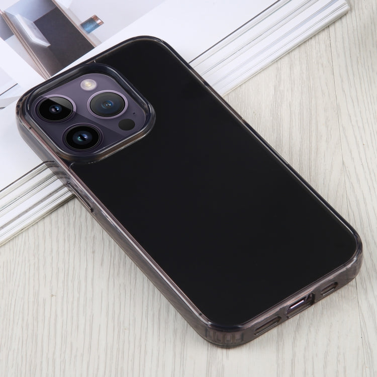 For iPhone 14 Pro Max GEBEI Acrylic Phone Case(Transparent Black) - iPhone 14 Pro Max Cases by GEBEI | Online Shopping South Africa | PMC TechLife | Buy Now Pay Later Mobicred