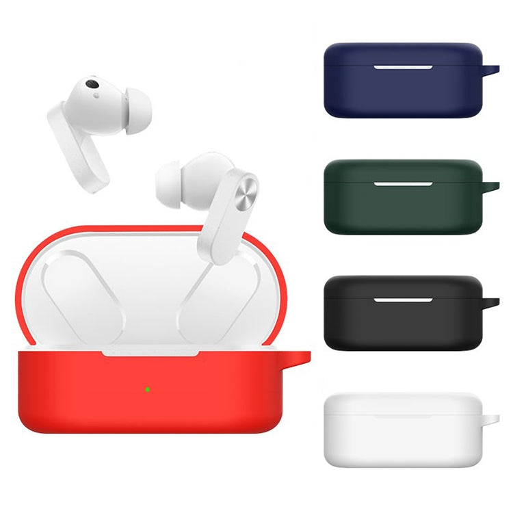 For OnePlus Buds Ace Bluetooth Earphone Silicone Protective Case(Red) - Other Earphone Case by PMC TechLife | Online Shopping South Africa | PMC TechLife