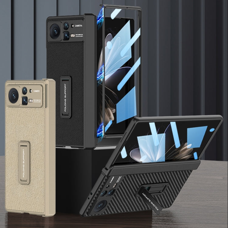 For Xiaomi Mix Fold 2 GKK Magnetic Hinge Flip Leather Phone Case with Holder(Green) - free shipping - PMC TechLife - Order now!