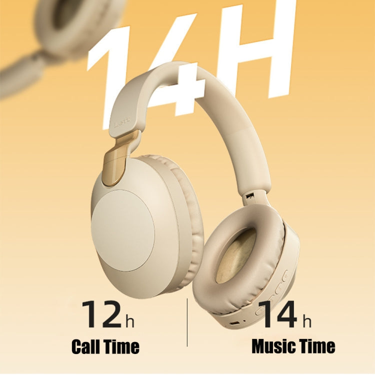 B2 Wireless Bluetooth 5.1 Foldable Noise Reduction Headset(White) - Headset & Headphone by PMC TechLife | Online Shopping South Africa | PMC TechLife