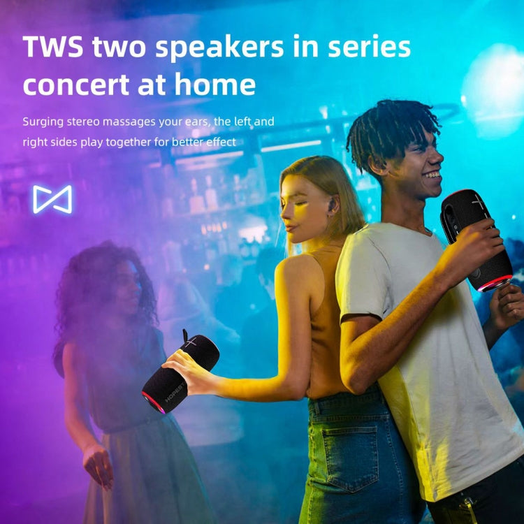 HOPESTAR P35 20W Outdoor IPX7 Waterproof TWS Wireless Bluetooth Speaker(Grey) - free shipping - PMC TechLife - Order now!