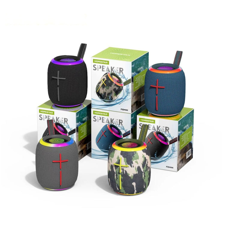 HOPESTAR P35 mini 10W Outdoor IPX7 Waterproof TWS Bluetooth Speaker(Black) - Waterproof Speaker by HOPESTAR | Online Shopping South Africa | PMC TechLife | Buy Now Pay Later Mobicred