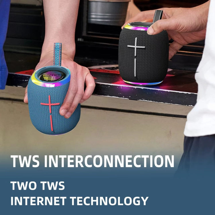 HOPESTAR P35 mini 10W Outdoor IPX7 Waterproof TWS Bluetooth Speaker(Blue) - free shipping - PMC TechLife - Order now!