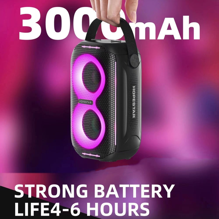 HOPESTAR Party200 mini Portable Tone Pulse RGB Light Bluetooth Speaker(Grey) - free shipping - PMC TechLife - Order now!