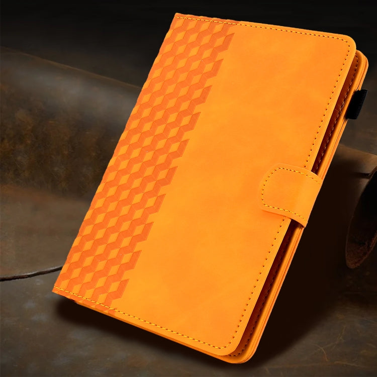 For 8.0 inch Universal Tablet Rhombus Embossed Leather Case(Khaki) - free shipping - PMC TechLife - Order now!